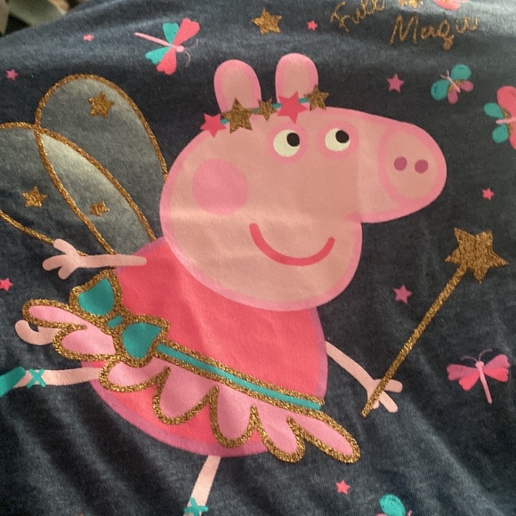 NWOT Jumping Beans Peppa Pig "Full Of Magic" Graphic Tee Girls Size 12 - Picture 5 of 5